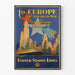 Vintage-Poster „To Europe The American Way“ United States Lines