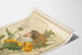 Vintage-Poster „To My Valentine“ mit Kind und Löwenzahn