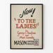 Vintage-Poster Theater 'To The Ladies' Mason Opera House