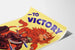 Vintage-Wandposter To Victory - Kanadisches Propagandaposter
