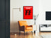 Vintage-Poster Gesundheits- und Fitnessprogramm Nach Herzenslust
