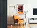 Retro Wandposter Gesamtausblick zum Sieg