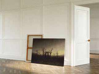 Reproduktion | L'Abbaye im Eichenwald - Caspar David Friedrich