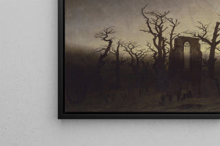 Reproduktion | L'Abbaye im Eichenwald - Caspar David Friedrich