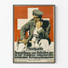 Historisches Poster zur Ausstellung über deutsche Kriegsgefangene, die in der Schweiz interniert sind