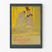 Vintage-Poster Maskenball in Zürich für Wanddekoration