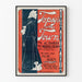 Vintage-Poster 'Topsy’s in Town' – Retro-Wanddekoration
