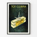 Vintage-Poster Tot' Cobra für Retro-Wanddekoration