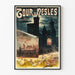 Vintage-Poster Tour de Nesles – Künstlerische Pariser Wanddekoration