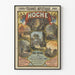 Vintage-Dramenposter Tournee artistique HOCHE
