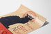Vintage-Poster Tournee des Schwarzen Katers - Elegante Wanddekoration