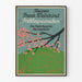 Poster Tournee Frank Wedekind Frühlings Erwachen – Thematische Wanddekoration Theater