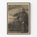 Vintage-Poster Theater Les Misérables Tournee Frédéric Achard