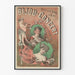 Vintage-Poster Bijou Konzert - Retro-Wanddekoration