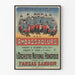 Vintage-Poster des Ungarischen Nationalorchesters in den Ambassadeurs