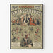 Vintage-Poster Konzert der Botschafter – Retro-Wanddekoration