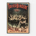 Vintage-Poster Folies Bergère Ballett Schwarz