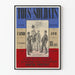 Vintage-Poster „Alle Soldaten“ mit Text von C. Leser und Zeichnungen von Job