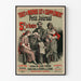 Vintage-Poster Jeder liest die Beilage des Petit Journal