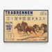 Vintage-Poster vom Trabrenn-Platz Prater für Trabrennen