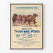 Vintage-Poster Trabrennen 1926 Prater Wien