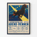 Vintage-Poster für Trabrennen am Prater 1930