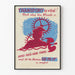 Vintage-Transportposter – Vermeiden Sie Staus für eine reibungslose Fahrt