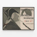 Vintage-Poster Trolley Trips in Washington – Retro-Wanddekoration — gerahmtes Bild an der Wand