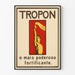 Vintage-Poster TropoN Stärkend Kraftvoll