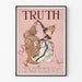 Vintage-Poster Wanddekoration Truth Ostern 1897