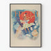 Vintage Dekorationsposter Wahrheit mit Figuren und künstlerischen Elementen