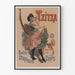 Vintage-Poster Tzitza Tanz und kosmopolitische Lieder