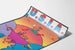 Vintage-Poster USIA von Peter Max – Amerikanische Psychedelische Wanddekoration