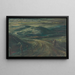 Landschaft mit Reisenden - Ludovit Varga — gerahmtes Bild an der Wand