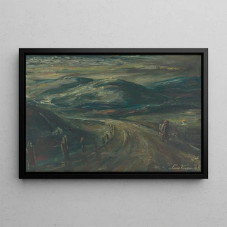 udovt Varga - Landscape with Travellers.webp