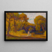 Beim Sonnenuntergang - Ludovit Ordok — gerahmtes Bild an der Wand