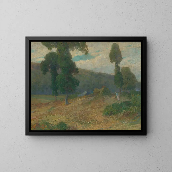 Herbst im Slanca-Tal - Ludovit Ordok — gerahmtes Bild an der Wand