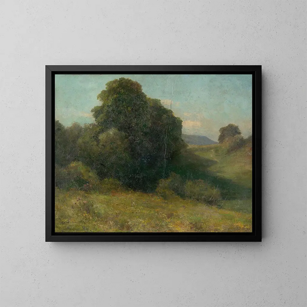 Vallée d'Ari - Ludovit Ordok — gerahmtes Bild an der Wand