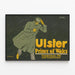 Vintage-Poster Ulster Prince of Wales - Wanddekoration Mode und Eleganz — gerahmtes Bild an der Wand