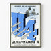 Vintage-Poster Ultravitamine 4 Wanddekoration Gesundheit Kinder
