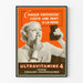Vintage-Poster Ultravitamine 4 – Retro-Wanddekoration für Gesundheit und Zahnpflege