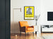 Vintage-Poster Ultraviamine 4 - Retro-Wanddekoration