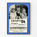 Vintage-Poster Ultravitamine 4 fröhliche Kinder Wanddekoration