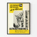 Vintage-Poster Ultraviamine 4 – Werbe-Poster für aktive Kinder
