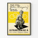 Vintage-Poster Ultravitamine 4 – Wanddekoration für Kinder und Sport