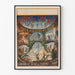 Vintage-Poster Theater Ein Drama am Meeresgrund - Stück in 5 Akten
