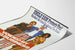 Vintage-Poster Uncle Sam und der Schutz der Gewerkschaftsrechte