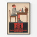 Vintage-Poster von Union Zeichenmaterial für die künstlerische Ausbildung