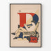 Vintage-Poster der Universität von Pennsylvania – Studentische Wanddekoration