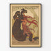 Poster Unterwelt von A. Jank, Vintage-Wanddekoration